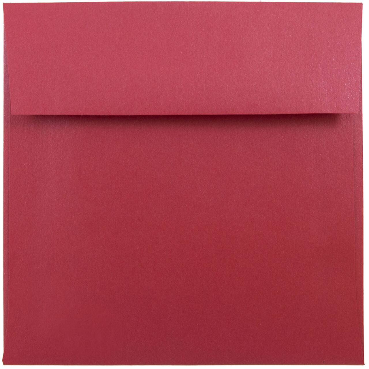 JAM Paper 6" Metallic Square Invitation Envelopes, 25ct.